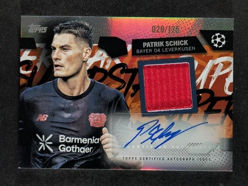 Patrik Schick 2025 Topps UEFA 29/125