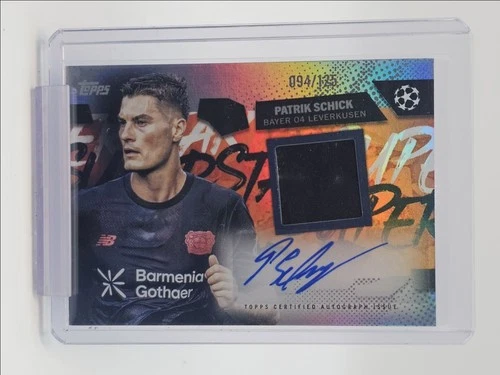 Patrik Schick 2025 Topps UEFA Superstar Rainbow /125