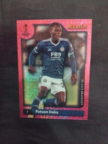 Patson Daka 2021 Topps Merlin Chrome /249