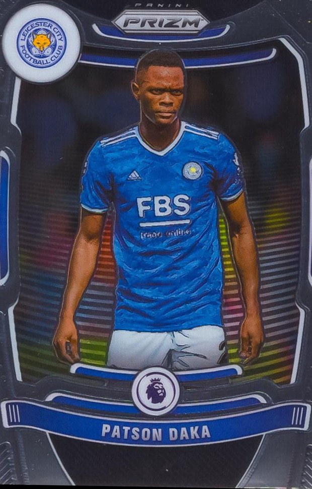 Patson Daka 2021 Panini Prizm Premier League 27