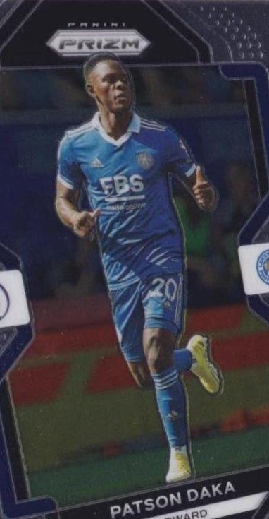 Patson Daka 2022 Panini Prizm Premier League 97