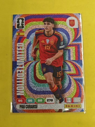 Pau Cubarsí 2026 Panini FIFA World Cup 2026 Limited Edition Foil
