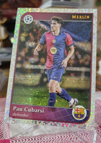 Pau Cubarsí 2024 Topps Merlin Chrome