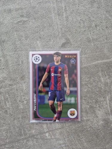 Pau Cubarsí 2023 Topps Merlin Chrome