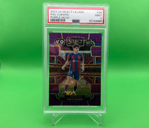 Pau Cubarsí 2023 Panini Select Purple Mojo