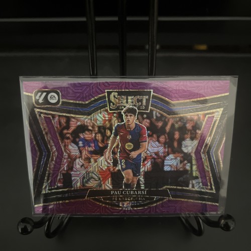 Pau Cubarsí 2024 Panini Select Purple Mojo Prizm