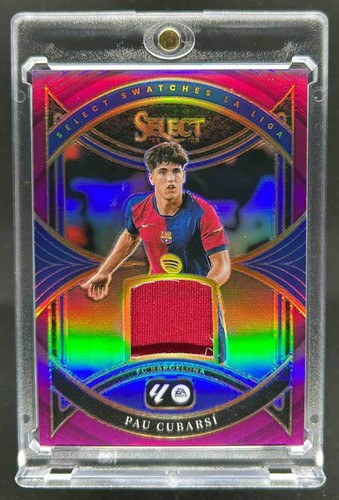 Pau Cubarsí 2024 Panini Select Purple Prizm /49