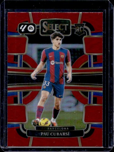 Pau Cubarsí 2023 Panini Select Red Prizm Terrace