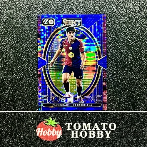 Pau Cubarsí 2024 Panini Select Sapphire Blue Refractor