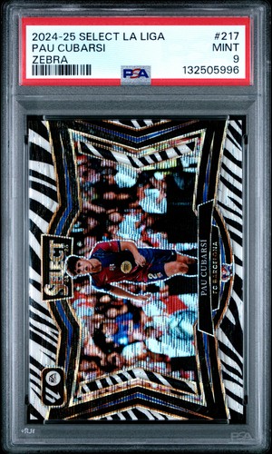Pau Cubarsí 2024 Panini Select Zebra