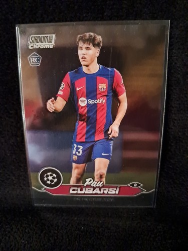Pau Cubarsí 2024 Topps Stadium Club Chrome
