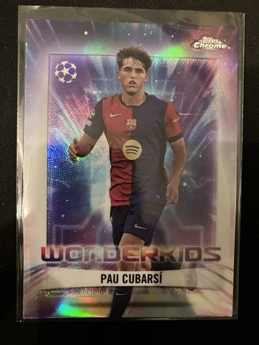 Pau Cubarsí 2024 Topps UCC Chrome