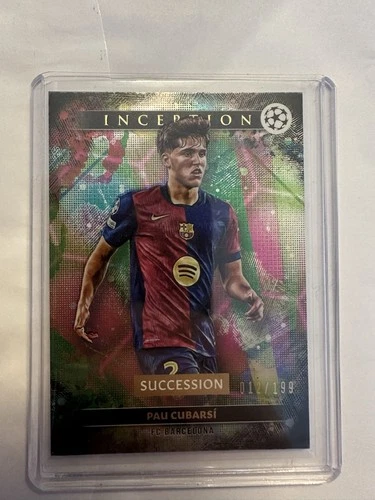 Pau Cubarsí 2024 Topps UEFA Inception Black /199