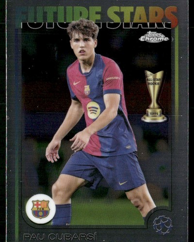 Pau Cubarsi 2025 Topps Chrome