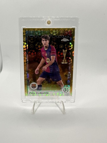 Pau Cubarsi 2024 Topps Chrome /50