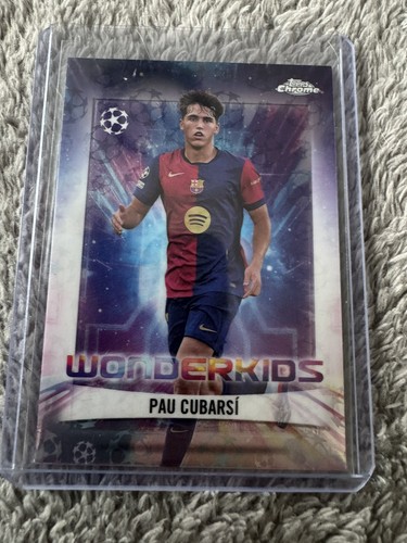 Pau Cubarsi 2025 Topps Chrome