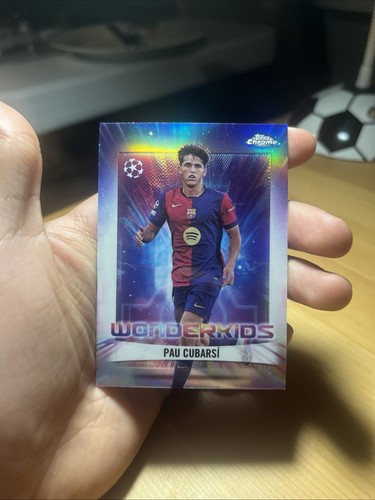 Pau Cubarsi 2024 Topps Chrome WK-13