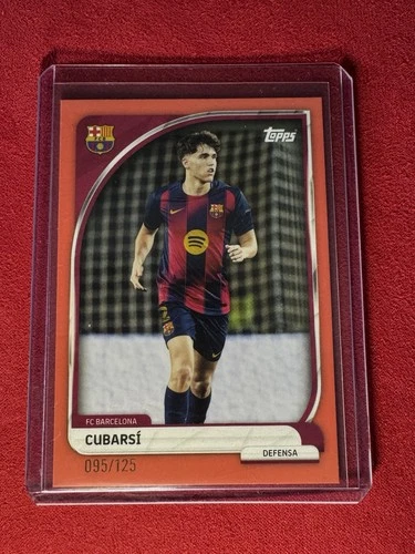Pau Cubarsi 2025 Topps FC Barcelona Tin /125