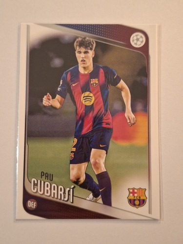 Pau Cubarsi 2025 Topps Flagship /25