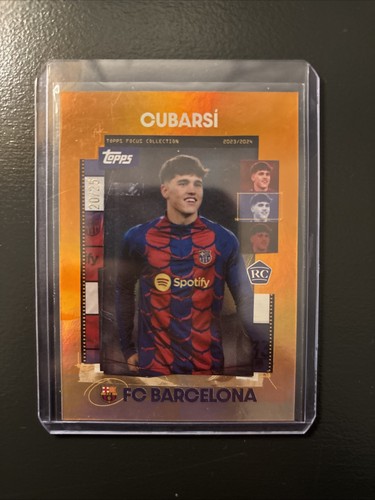 Pau Cubarsi 2023 Topps Focus /25