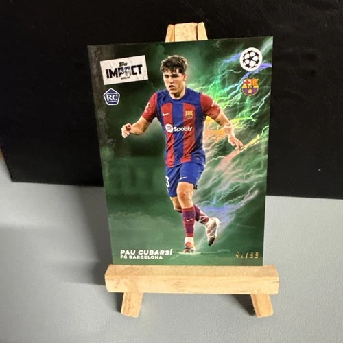 Pau Cubarsi 2023 Topps Impact Green /99