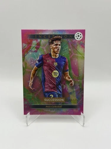 Pau Cubarsi 2024 Topps Inception /75