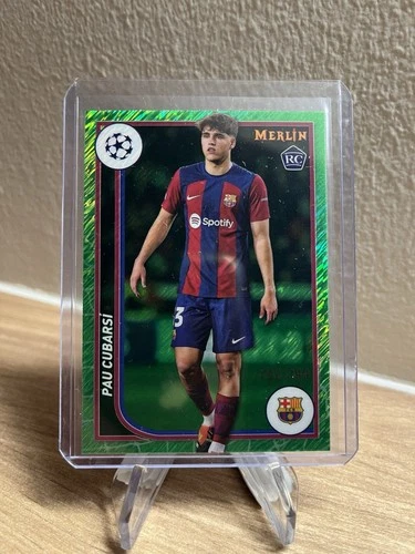 Pau Cubarsi 2023 Topps Merlin Chrome 102/399