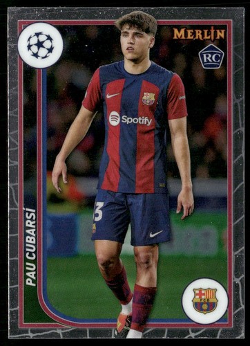 Pau Cubarsi 2024 Panini Merlin Chrome #103
