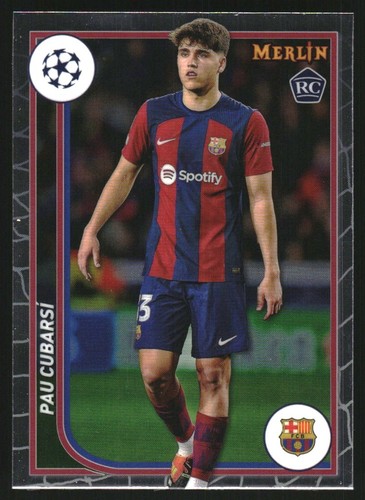 Pau Cubarsi 2023 Panini Merlin Chrome