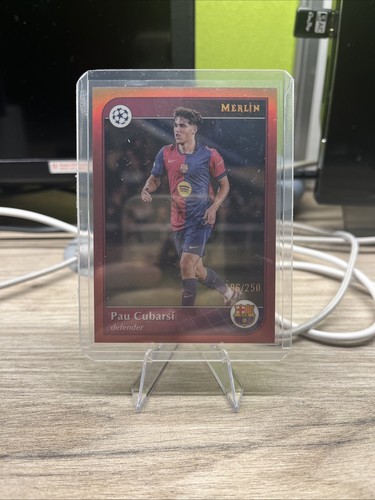 Pau Cubarsi 2024 Topps Merlin Chrome /250