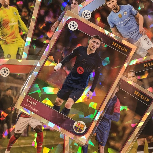 Pau Cubarsi 2024 Topps Merlin UEFA Club Comp Atomic Refractor #2