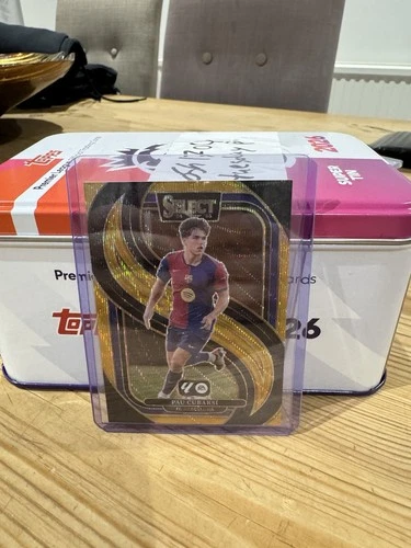Pau Cubarsi 2024 Panini Select Black Gold Prizm /10