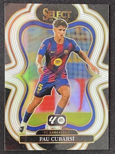Pau Cubarsi 2025 Panini Select Blanco Prizm /20