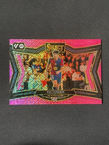 Pau Cubarsi 2024 Panini Select Pink Mojo Prizm /179
