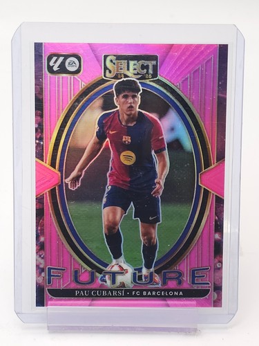 Pau Cubarsi 2024 Panini Select Pink Prizm /25