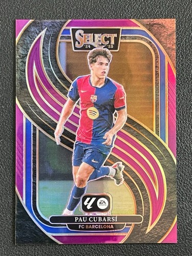 Pau Cubarsi 2024 Panini Select Purple Prizm /99