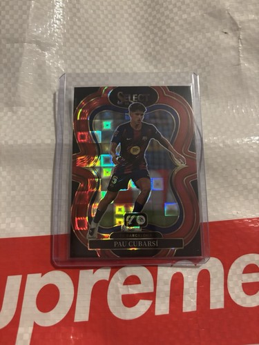 Pau Cubarsi 2025 Panini Select Red Pandora Prizm