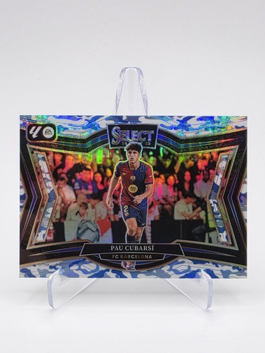 Pau Cubarsi 2024 Panini Select Winter Camo Field Level /30