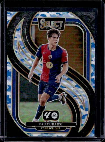 Pau Cubarsi 2024 Panini Select Winter Camo Prizm /30