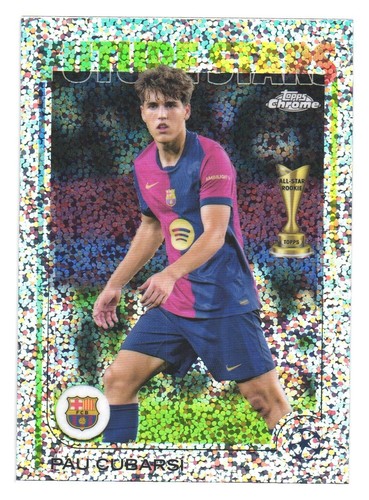 Pau Cubarsi 2024 Topps UCC Chrome Speckle