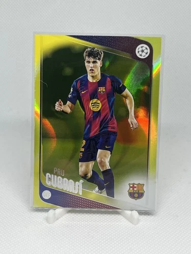 Pau Cubarsi 2026 Topps UCC Flagship Yellow