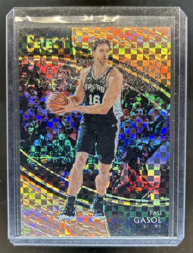 Pau Gasol 2018 Panini Select Copper Prizm /60
