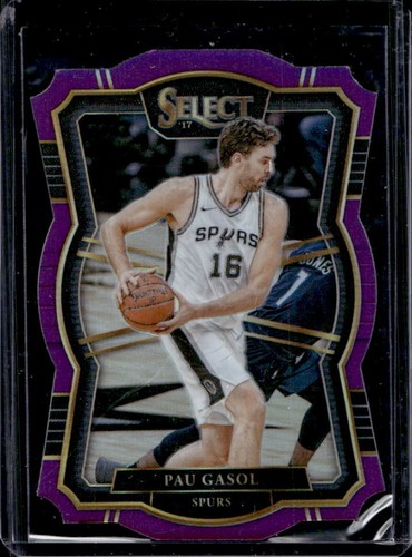 Pau Gasol 2017 Panini Select Purple Prizm /99