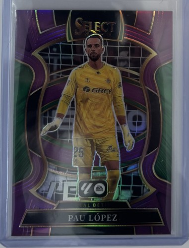 Pau López 2025 Panini Select Purple Prizm /125