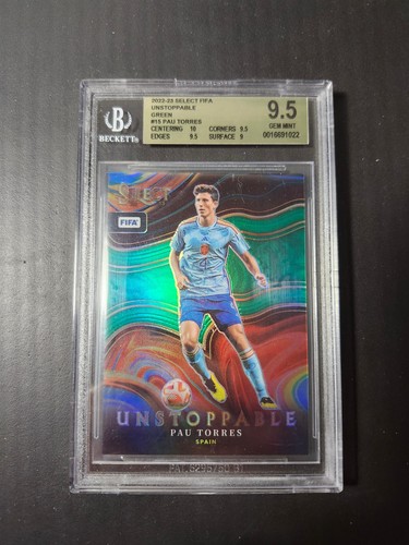 Pau Torres 2022 Panini Select Green Prizm /5