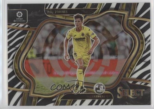 Pau Torres 2022 Panini Select Zebra Prizm /25
