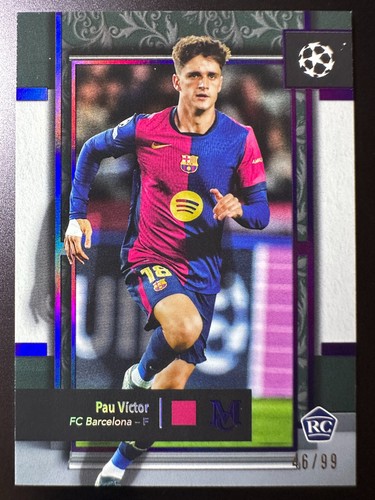 Pau Víctor 2024 Topps Museum Purple /99