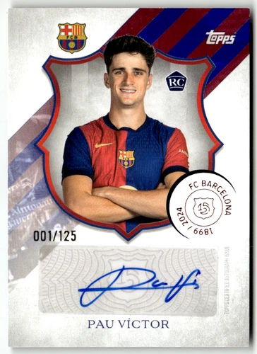 Pau Victor 2025 Topps Barcelona /125