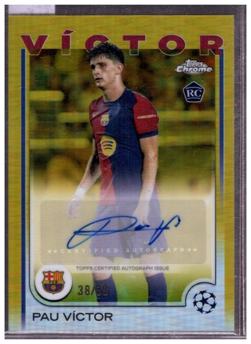 Pau Victor 2024 Topps Chrome /50