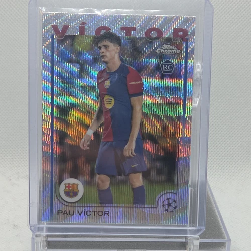 Pau Victor 2024 Topps Chrome Blue Wave